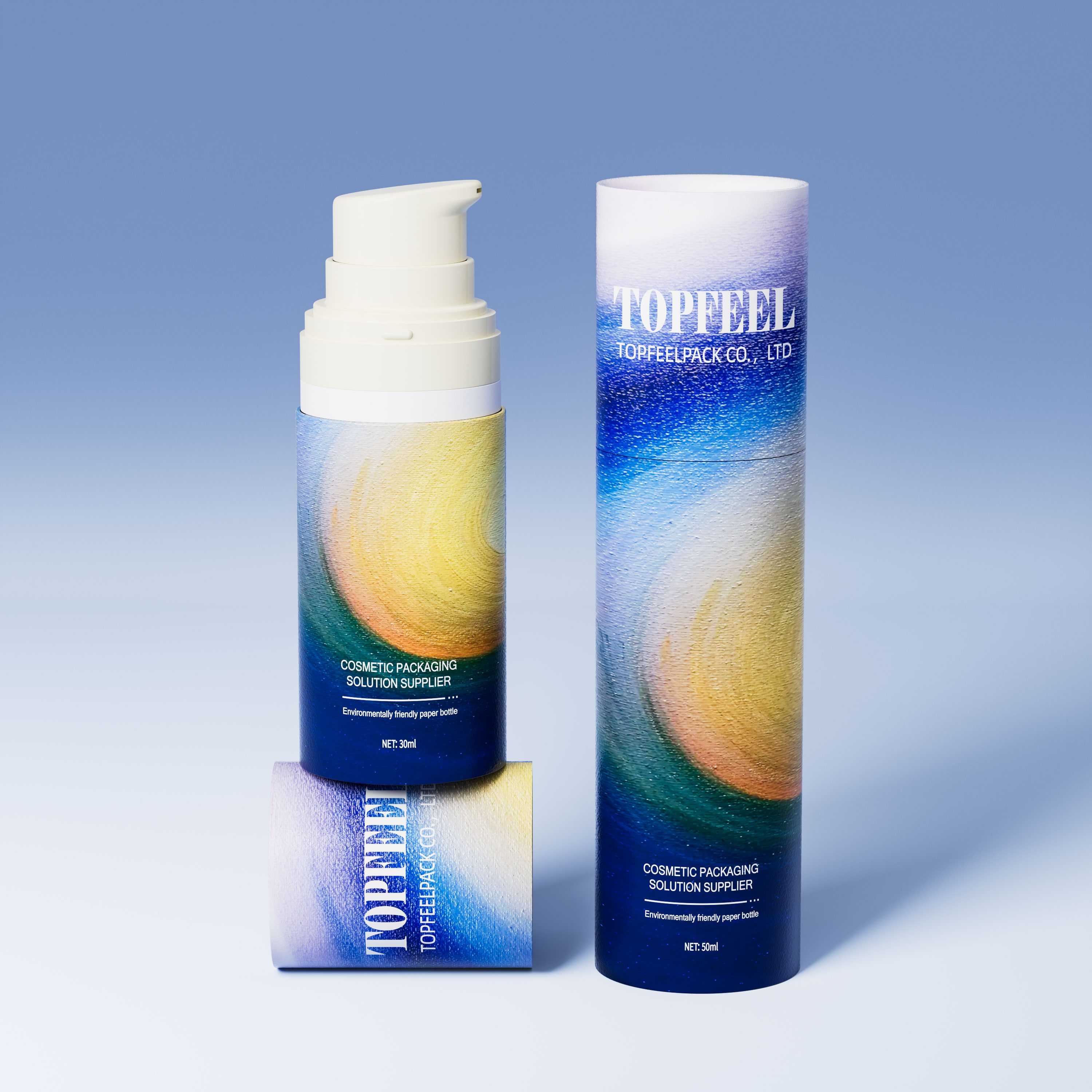 PA146 Refillable Airless Paper Bottle